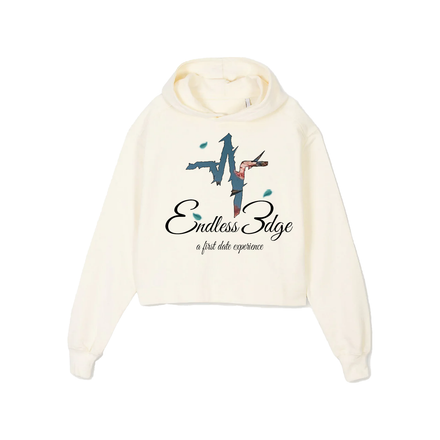Endless Edge designer off-white Garden design Cropped Hoodie