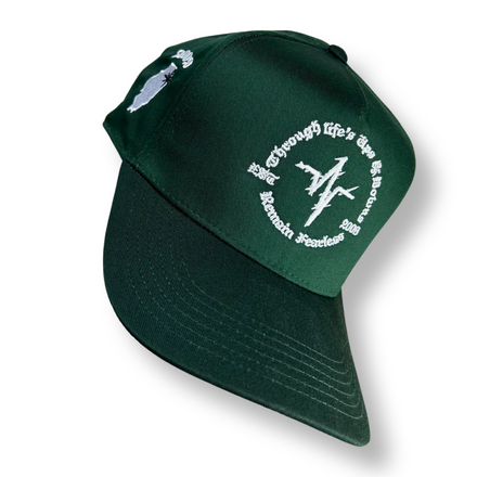 Endless Edge designer forest green hat