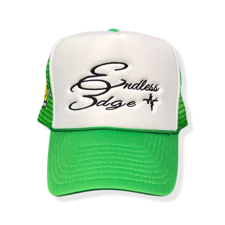 green trucker hat